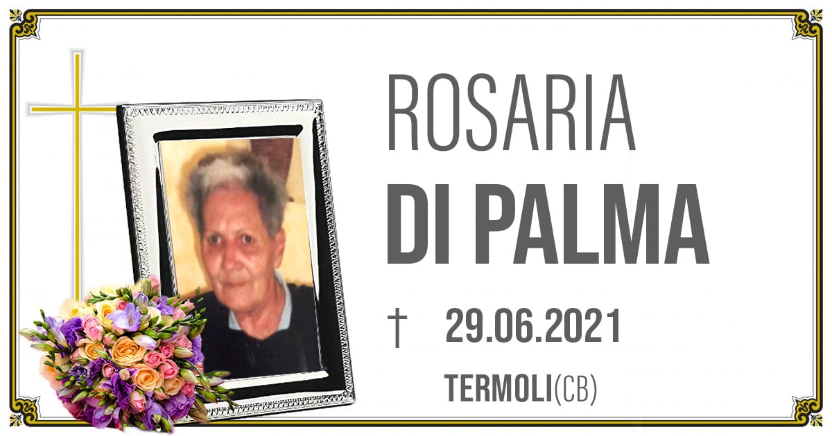ROSARIA DI PALMA 29.06.2021  